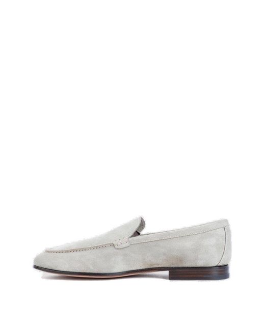 Church's White Round-toe Slip-on Loafers for men