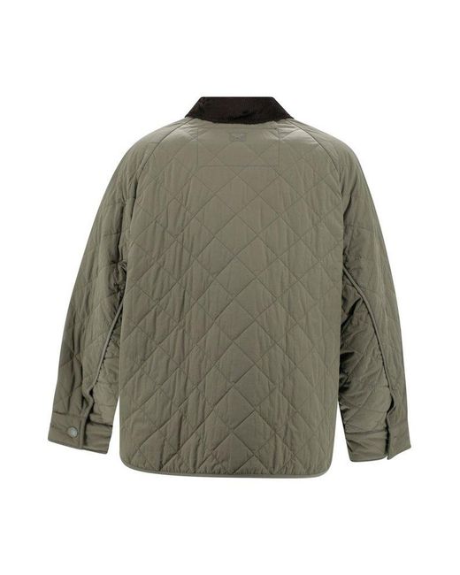 Weekend by Maxmara Green Beber Quilted Jacket