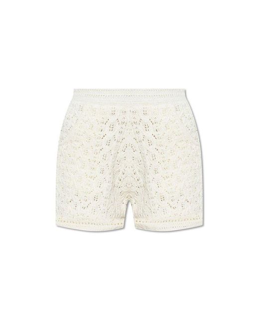 【送料&関税込】IRO Enaya Shorts In White Cotton IRO Shorts Enaya in White | Lyst