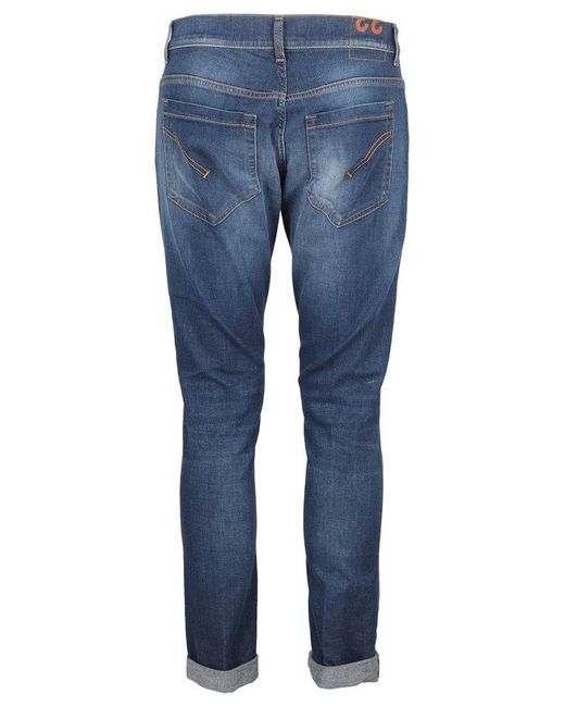 Dondup Blue Slim Fit Jeans for men