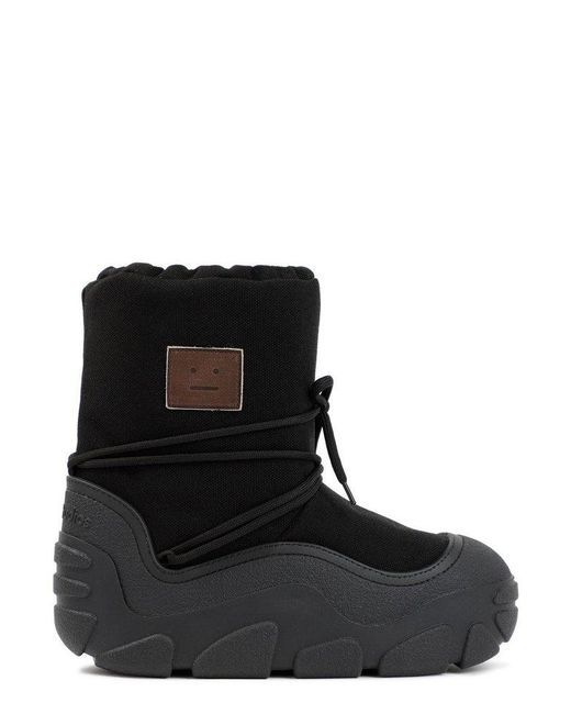 Acne Black Cloud Snow Boots for men