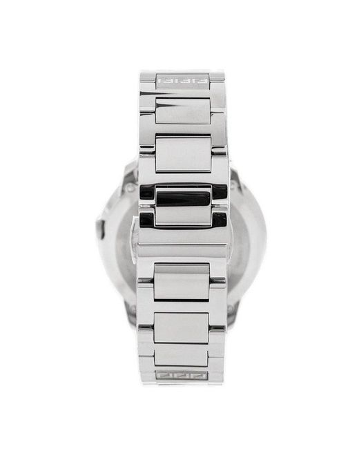 Fendi Gray Watch With Logo for men