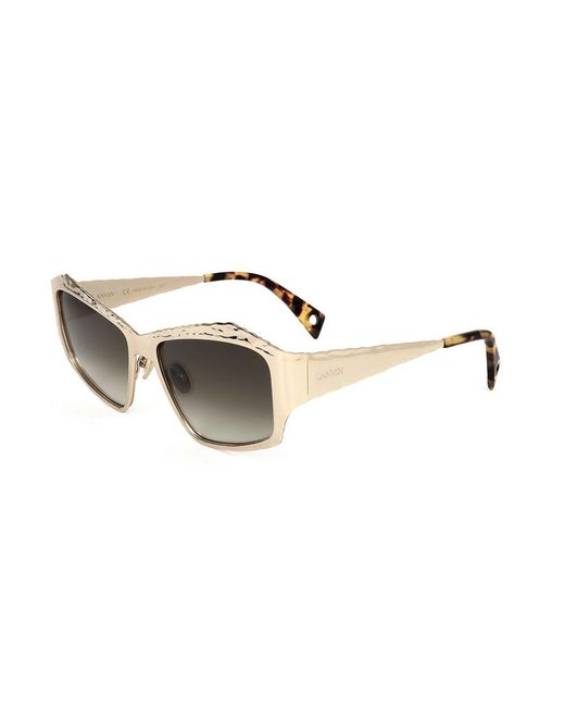 Lanvin Multicolor Rectangular Frame Sunglasses