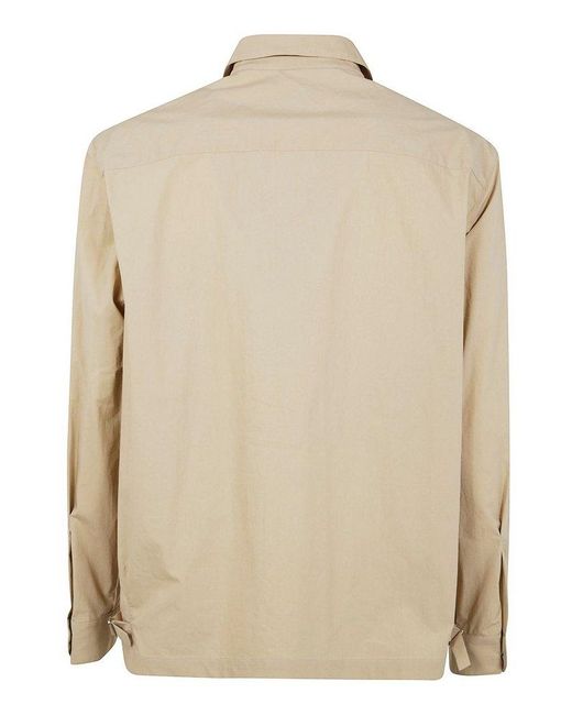 Paul Smith Natural Long Sleeved Buttoned Jacket