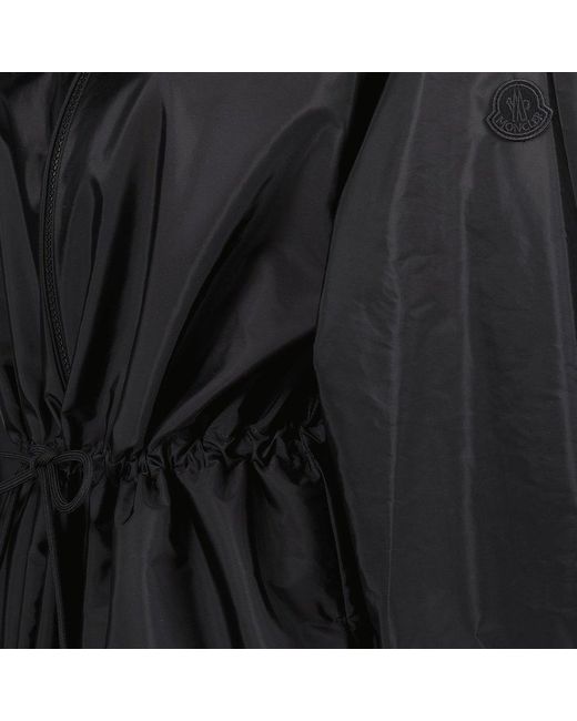 Moncler Black Filira Drawstring Hooded Jacket