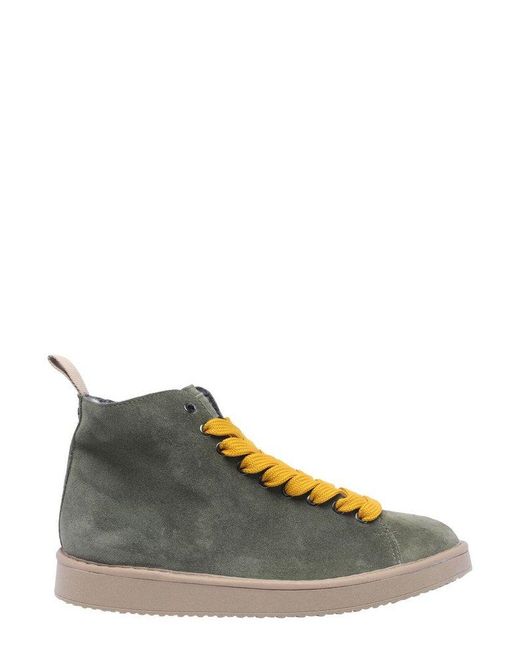 Pànchic Green Lace-up Ankle Boots for men