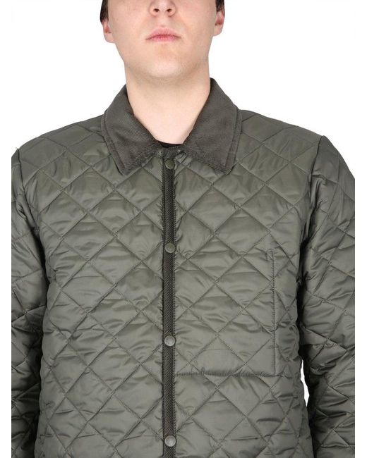 Lavenham Black Raydon Quilted Jacket for men