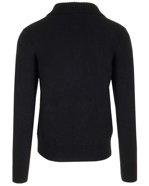Tom Ford Blue Half-Zip Sweater for men