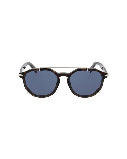 Dior Blue Pantos Frame Sunglasses for men