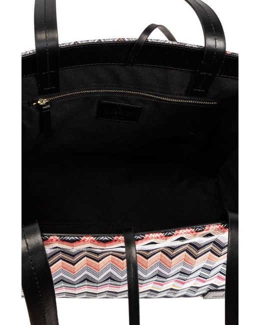 Missoni Black 'Shopper' Type Bag