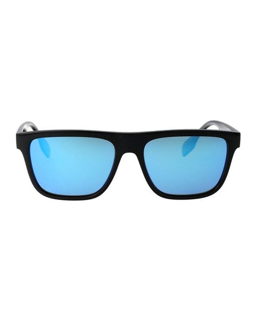 Blue best sale burberry sunglasses