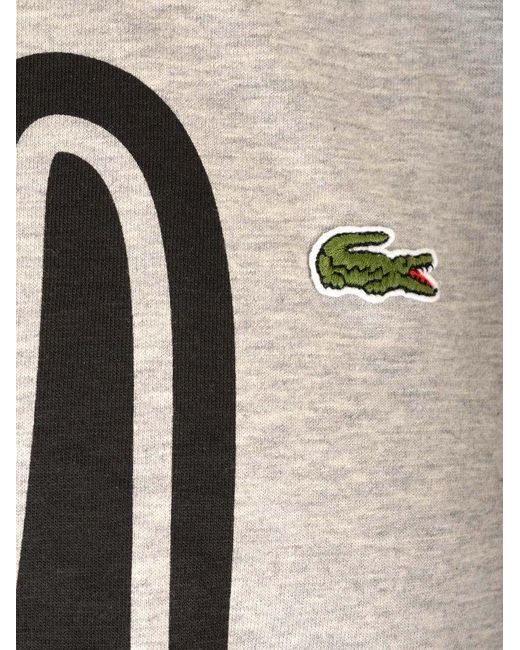 Comme des Garçons Black X Lacoste Graphic Printed Crewneck T-shirt for men