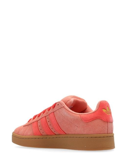 Adidas Originals Red Campus 00s Lace-up Sneakers