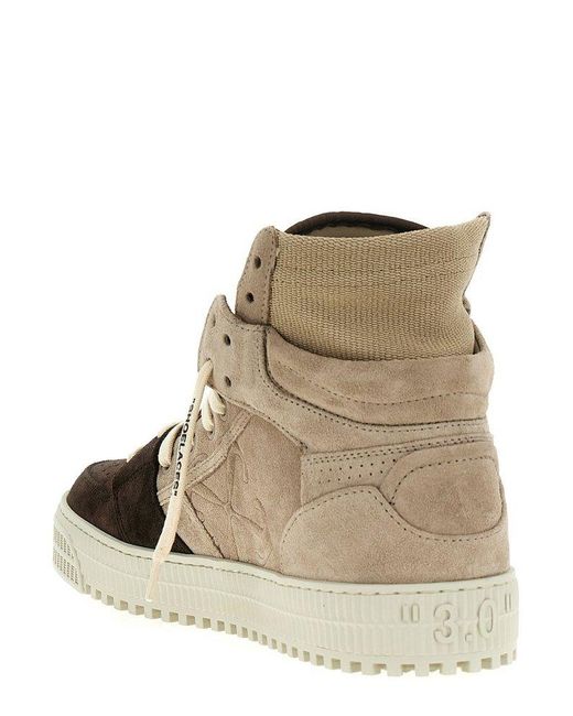 Off-White c/o Virgil Abloh Natural 3.0 Off Court Sneakers High-top Sneakers for men