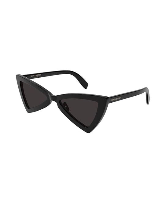 Saint Laurent Black Jerry Cat-eye Sunglasses