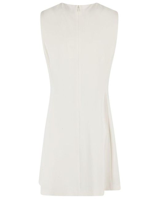 Theory White Easy Flare Admira