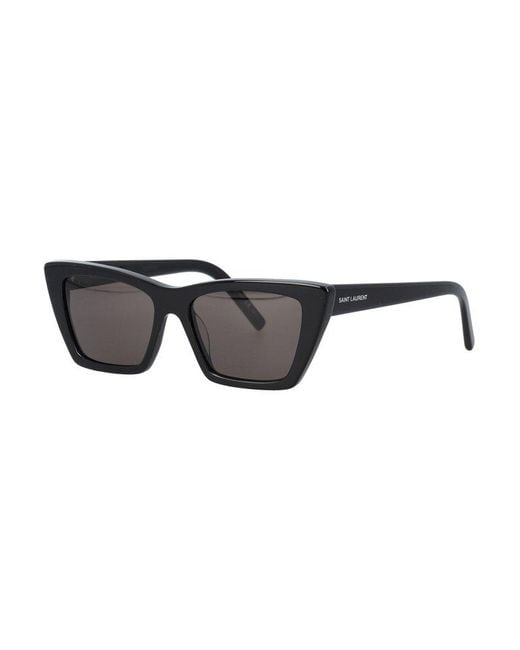 Saint Laurent Gray Sl 276 Cat-eye Sunglasses