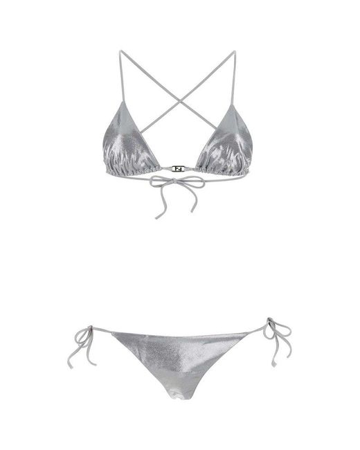 Fendi two cheap piece swimsuit