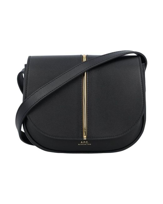 A.P.C. Betty Crossbody Bag in Black Lyst