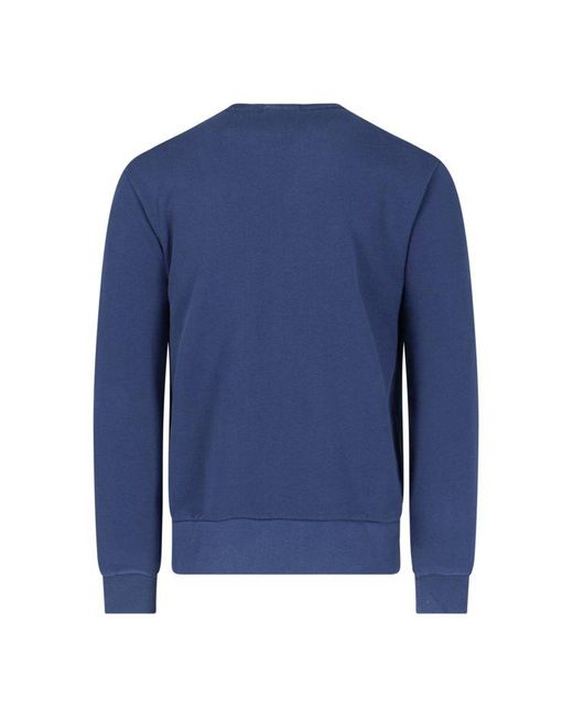 Polo Ralph Lauren Blue Logo Crewneck Sweatshirt for men
