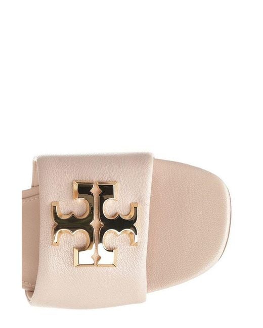 Tory Burch Pink Eleanor Slides