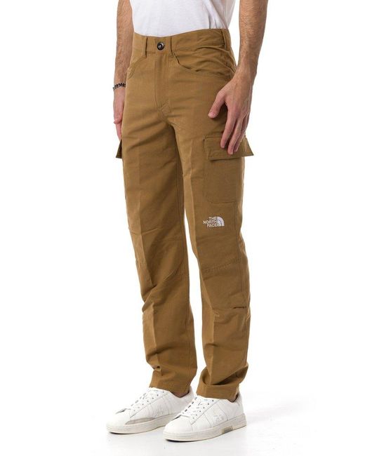 The North Face Natural Logo Embroidered Cargo Pants for men