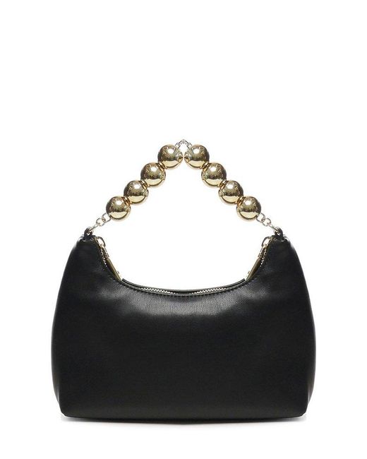 Love Moschino Black Logo Lettering Top Handle Bag