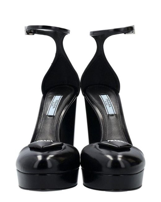 Prada platform online pumps