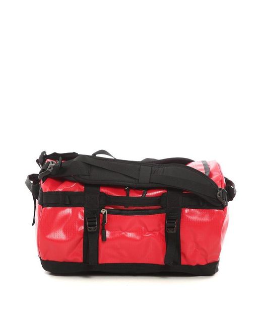 The North Face Red Base Camp D-zipped Duffel Bag for men