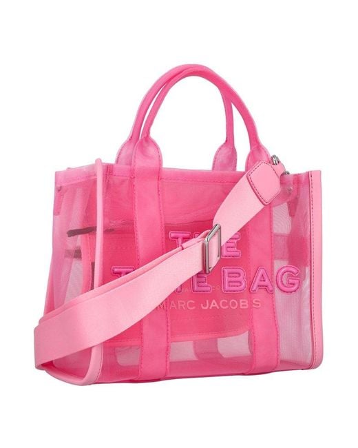 Marc Jacobs Pink The Mesh Small Tote