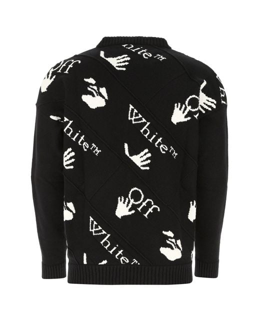 off white jumper mens