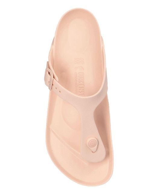 Birkenstock Pink Gizeh Slip-On Sandals