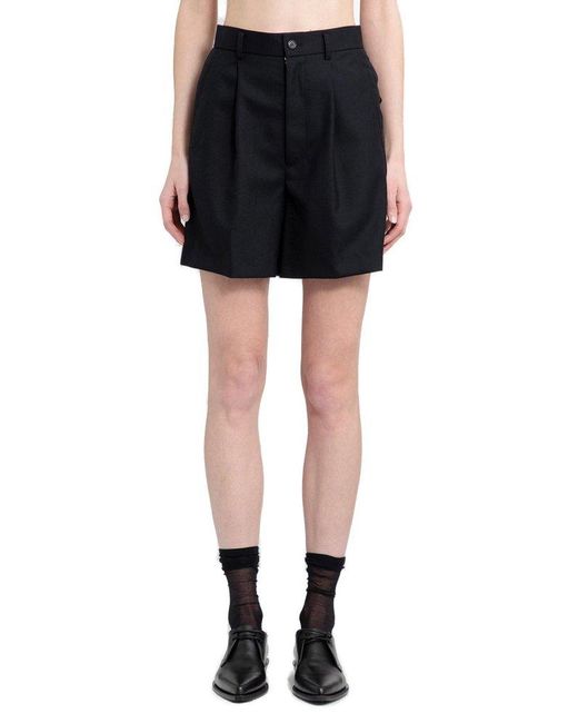 Noir Kei Ninomiya Black High Waist Shorts