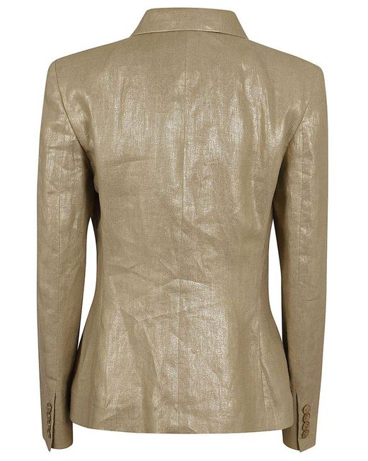 Ralph Lauren Green Collection Aaiden Foiled Single Breasted Blazer