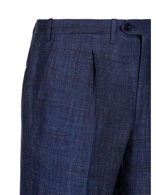 Kiton Blue Two-piece Tailored Suit for men