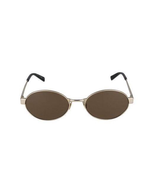 Saint Laurent Multicolor Oval Frame Sunglasses