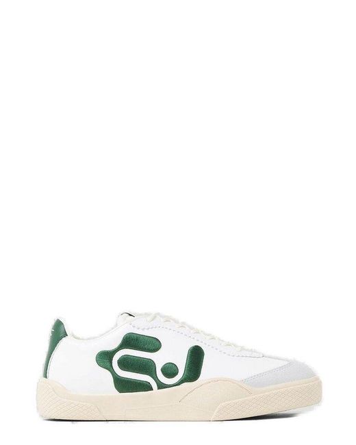 Eytys Green Santos Lace-up Sneakers