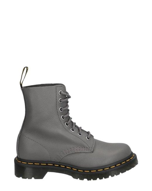 Dr. Martens Gray 1460 Pascal Lace-Up Boots