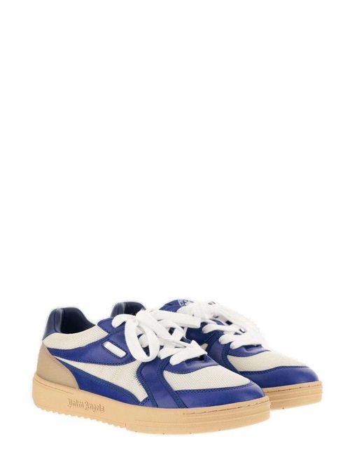 Palm Angels Blue University Sneakers for men