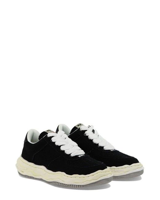 Maison Mihara Yasuhiro Black Wayne Og Lace-Up Sneakers for men