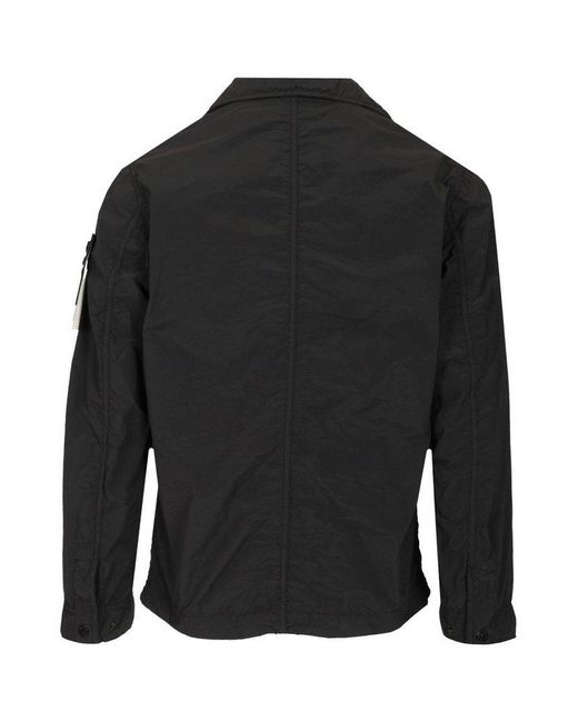 Stone Island Black Island Ghost Field Jacket for men
