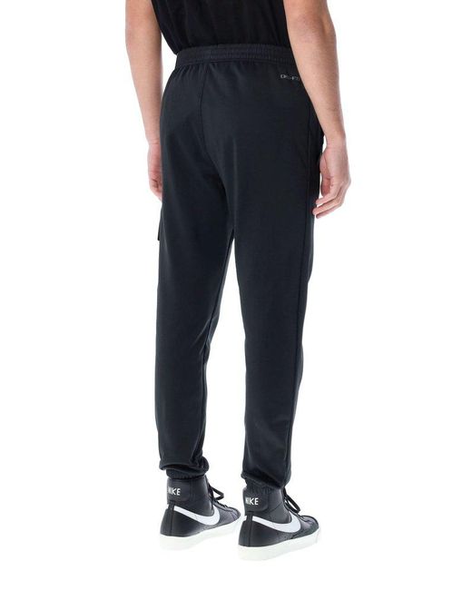Nike Sportswear Dri-fit Fleece Joggers in Black for Men | Lyst Australia