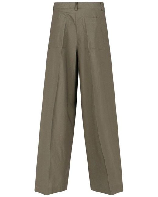 P.A.R.O.S.H. Green Wide Leg Pants