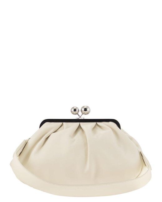 Weekend by Maxmara Natural Cubico Medium Clutch Bag