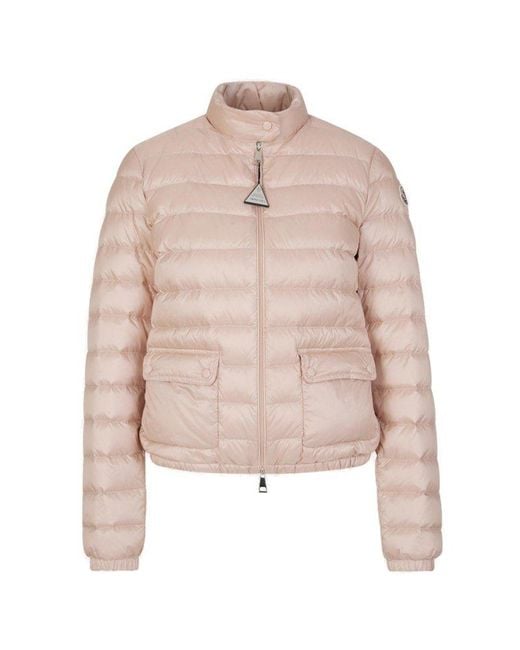 Moncler Pink Lans Padded Jacket