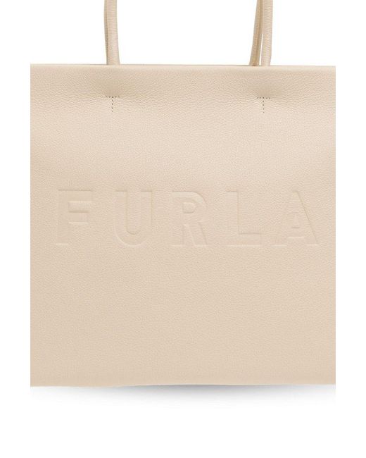 Furla Natural 'opportunity Large' Shopper Bag,