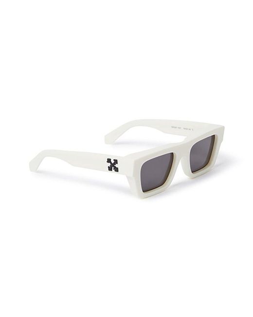 Off-White c/o Virgil Abloh Gray Square Frame Sunglasses