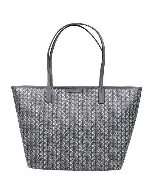 Tory Burch 'Ever-Ready' Shopper Bag in Grey | Lyst Canada