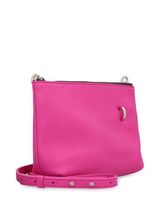 Rick Owens Purple Adri Mini Shoulder Bag