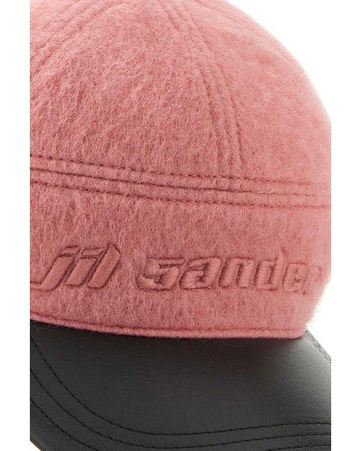 Jil Sander Pink Hats And Headbands